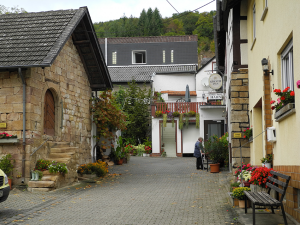 Unser Reseziel, der Hahenwirt in Auen.